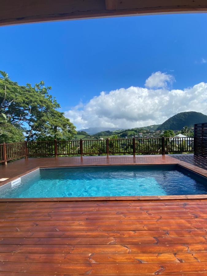 Villa Auya Entre Mer Et Montagne Le Carbet Esterno foto